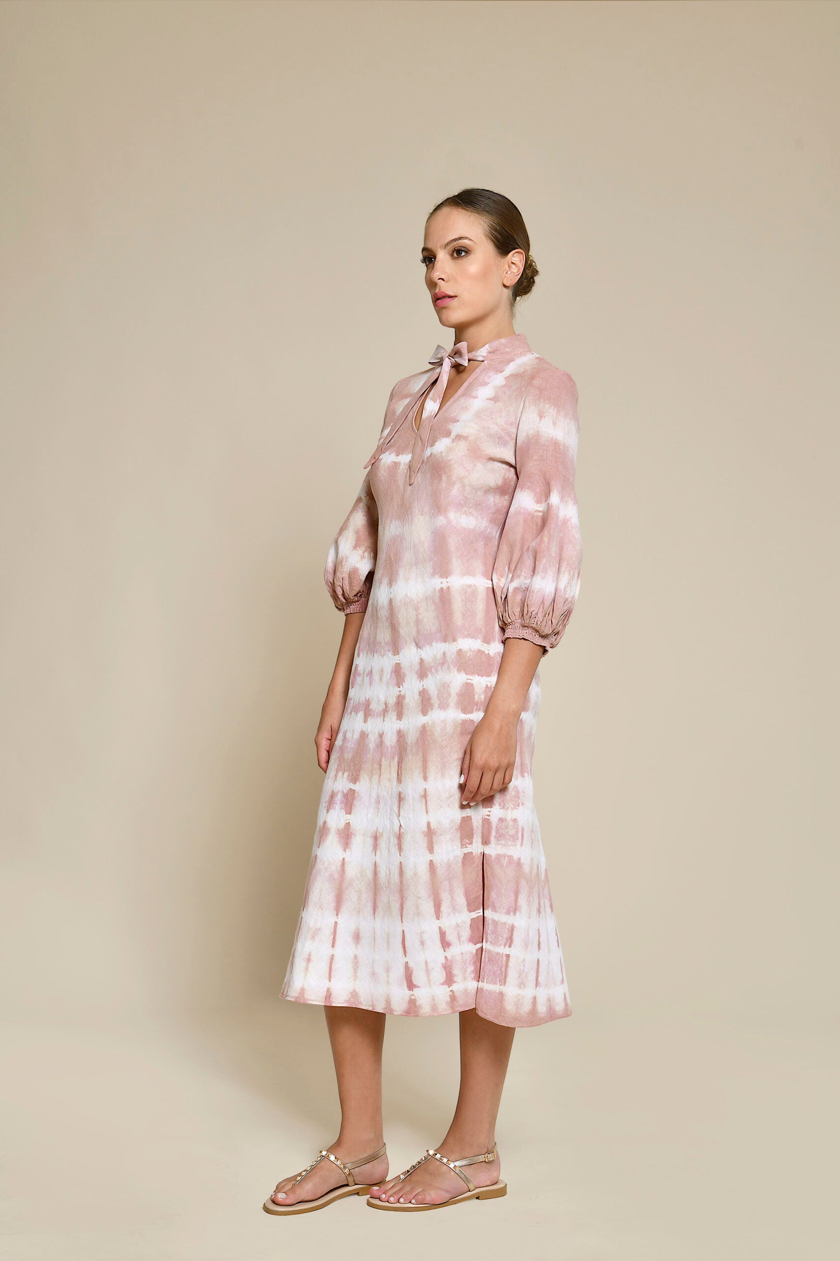 Vestido Caudata Rosa