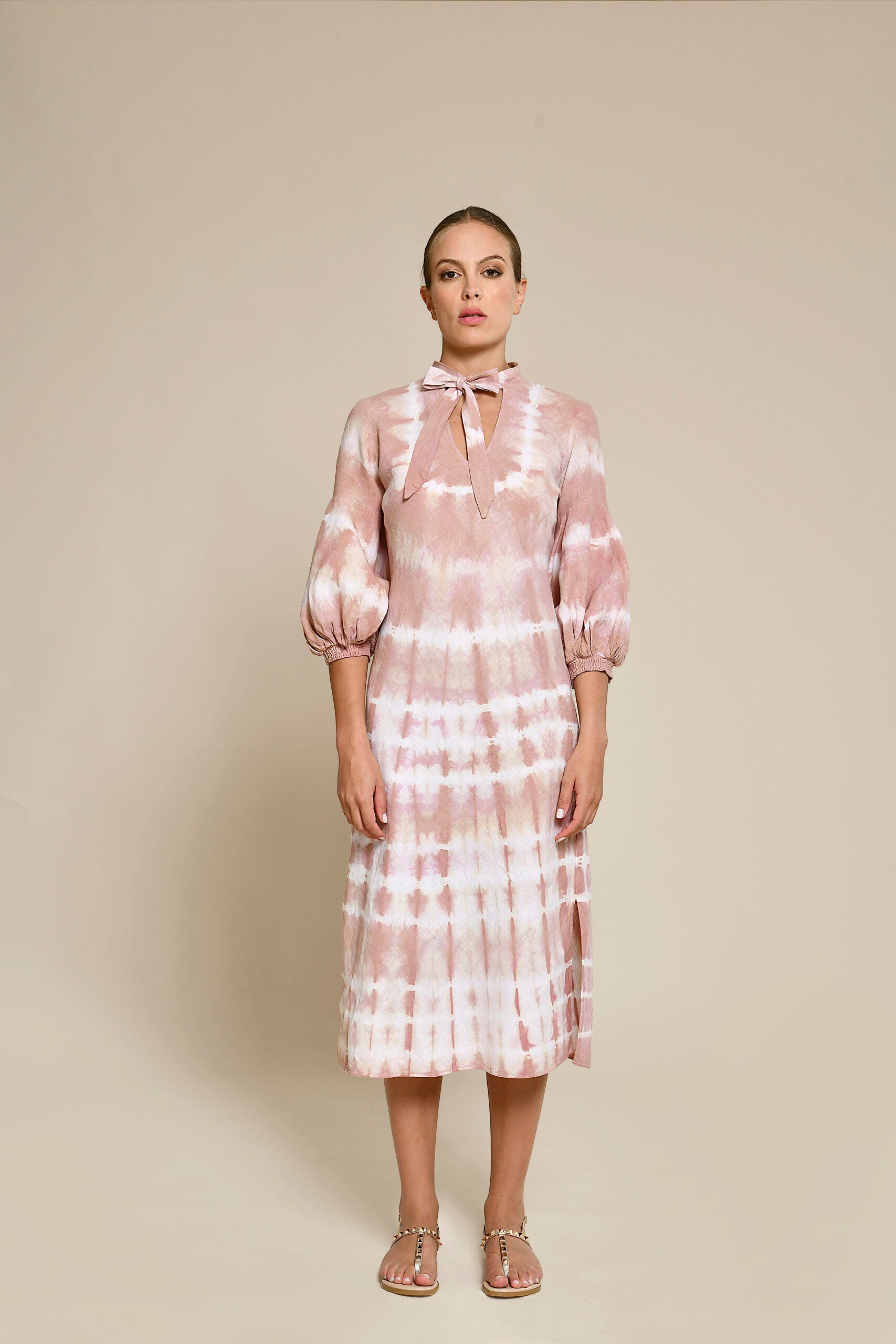 Vestido Caudata Rosa